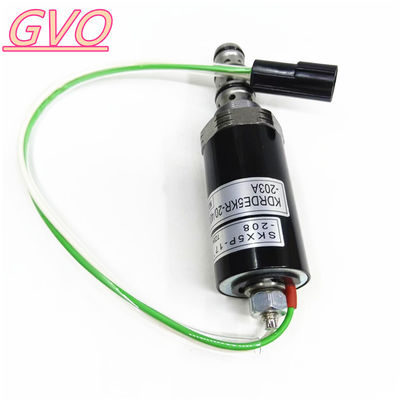 KDRDE5KR-20 40C07-203A Solenoïde klep voor Kobelco SK60-3 SK200-2
